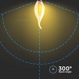  LED sijalica FILAMENT JANTARNA E14/4W/230V 2200K | Eponuda.com