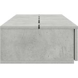Studio radni stol Betonska siva 130 x 40 x 19,5 cm | shoptok.hr