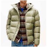 Tommy Jeans Jakne TJM HOODED LOGO PUFFER E Zelena | Shoptok.si