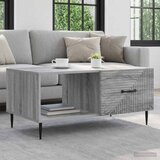  Kava Stol Siva sonoma 90 x 50 x 40 cm Konstruirano drvo Cijene