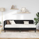  Kutni okvir kreveta Crna 80 x 200 cm Baršun | Eponuda.com
