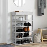  Stalak za cipele boja betona 60x30x98 cm konstruirano drvo | shoptok.hr