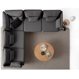 Atelier Del Sofa ugaona garnitura flexy l anthracite | Eponuda.com