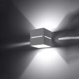  Stenska svetilka LOBO bela, (21347319) | Shoptok.si