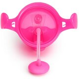 Munchkin Click Lock™ Tip & Sip šalica sa slamkom Pink 6 m+ 207 ml | shoptok.hr