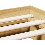 vidaXL Okvir kreveta bez madraca 120x200 cm puno drvo hrast | shoptok.hr