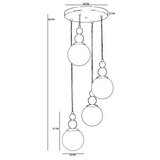 Opviq luster 2612307, Crni | Eponuda.com