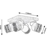 Rabalux plafonjera Rotem | Eponuda.com