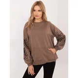 RELEVANCE Sweatshirt-RV-BL-9972.10X-brown