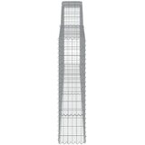  Lučne gabionske košare 6 kom 400x30x120/140cm pocinčano željezo | shoptok.hr