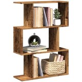 vidaXL Sobna pregrada / regal za knjige 3 razina 70x24x97 cm drveni | shoptok.hr