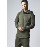 Urban Classics Pleated sleeves Terry Hoody olive Cene