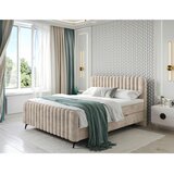MID.YOU POSTELJA Z VZMETNICO 160 cm x 200 cm , les, tekstil, leseni material naravne barve | Shoptok.si