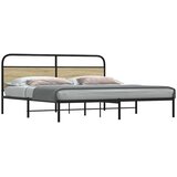  Metalni okvir kreveta bez madraca boja hrasta sonome 180x200 cm | shoptok.hr