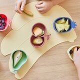 OYOY Mini Crvene/smeđe silikonske dječje zdjelice u setu 2 kom Yummy – | shoptok.hr