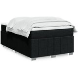 Maison Chic Box spring postelja - Vzmetna postelja z vzmetnico črna 120x190 cm blago SL5371, (21887899) | Shoptok.si