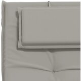  Jastučić za ležaljku GEMERT 100% poliester Siva 190 x 60 x 9 cm - Siva 190 x 60 x 9 cm Poliester | shoptok.hr