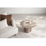 Venture Home Olivia klub stolić ⌀80 cm, smeđi | shoptok.hr