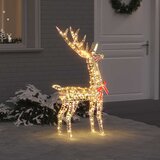  3D Ruzvelt 140 LED lampica Topla bijela 128 cm PET | shoptok.hr