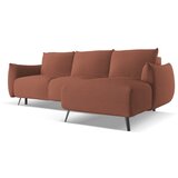 Makamii Rožnata kotna sedežna garnitura (desni kot) Malie – | Shoptok.si