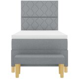  Krevet s opruga kutije Svjetlosiva 200 x 80 cm tkanina | shoptok.hr
