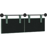  Držeće uzglavlje Zidne Morska zelena 130 x 55 x 7 cm Baršun - zelena boja mora 120 cm bez LED | shoptok.hr