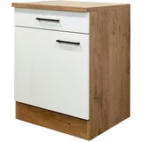 Flex-Well Kuhinjska Spodnja Omarica Avila, Magnolija, Barva Hrasta | Shoptok.si