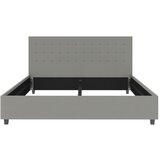 Støraa Sivi tapecirani bračni krevet 180x200 cm Emily – | shoptok.hr