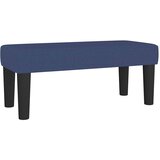  Klupa plava 70 x 30 x 30 cm od tkanine | shoptok.hr