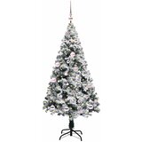  Umjetno božićno drvce Bijelo 150 cm PVC i Čelik i Plastika | shoptok.hr