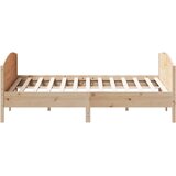  Okvir kreveta bez madraca 200 x 200 cm od masivne borovine | shoptok.hr