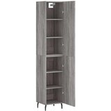  Visoka komoda siva sonome 34,5x34x180 cm od konstruiranog drva | shoptok.hr