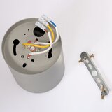 SPOT svetiljka JUPITER 1xE27/20W/230V, prečnik 9,8 cm, siva | Eponuda.com