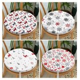 Mila Home Jastuci za sjedenje u setu 4 kom s božićnim motivom ø 40 cm Snowflakes – | shoptok.hr