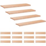 Step treads 16 kom. 120 x 30 x 2 cm Prirodna Čvrsto drvo bukve | shoptok.hr