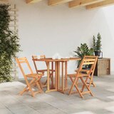  Preklopni vrtni stol 120 x 70 x 75 cm od masivne tikovine | shoptok.hr