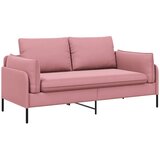 SOFA za dvije osobe 2-sjedalo Ružičasta 188 x 81 x 89 cm Baršun - Ružičasta 145 cm | shoptok.hr