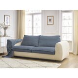 Bobochic Paris Modra sedežna garnitura za spanje/raztegljiva 236 cm Archimede – | Shoptok.si