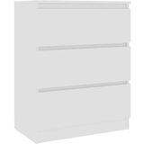 Maison Chic Komoda - Predalnik bela 60x35x76 cm konstruiran les, (21716027) Cene