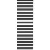 vidaXL idaxl zebra senčilo črna 85x230 cm tkanina širina 80,9 cm poliester | Shoptok.si