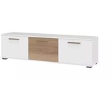 Jela TV OMARICA ARC E1-Bela mat lak/pacifik oreh | Shoptok.si