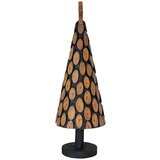 vidaXL Božićno drvce s stalakom Smeđa 90 cm Masivna tikovina | shoptok.hr