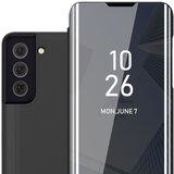 Cadorabo CASE, združljiv s Samsungom v turmalinski črni barvi - prozorno za zaščito z ogledalom z ogledalom s funkcijo stojala 360 stopinj zaščita, (20592660) Cene