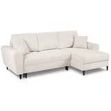 Cosmopolitan Design Bež sklopiva/s prostorom za odlaganje kutna garnitura od bouclé tkanine (s desnim kutom/s ležaljkom) Kyoto – | shoptok.hr