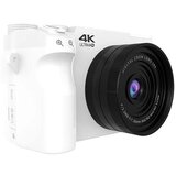 INF Vstopni nivo digitalni fotoaparat z dvojno kamero 75MP in 4K snemanjem White, (5000071110) | Shoptok.si