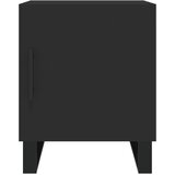  Noćni ormarići 2 kom crni 40 x 40 x 50 cm od konstruiranog drva | shoptok.hr