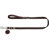 Hunter vodilica za pse 20 mm/100 cm, koža tamnosmeđa | shoptok.hr
