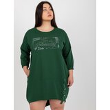 RELEVANCE Tunic-RV-TU-7505.15-dark green | Shoptok.si