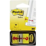  ZASTAVICA 25,4X43,2MM 50L POST-IT 3M.680-32 "?" ŽUTA BLISTER-EOL!! | Shoptok.si