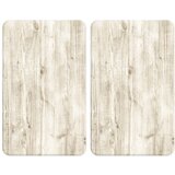 Wenko Zaštitni poklopci za štednjak u setu od kaljenog stakla 2 kom 52x30 cm Natural – | shoptok.hr